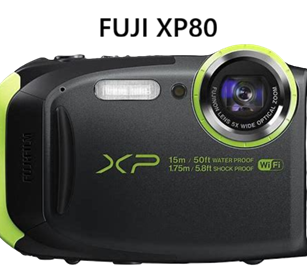 Fujifilm - XP80 16.4-Megapixel Digital Camera - Graphite Black