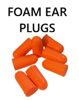 Foam ear plugs
