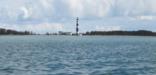 Cape Lookout Lighthouse from Barden Inlet