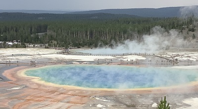 Yellowstone - Grand Prismatic pool