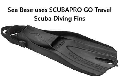SCUBAPRO GO Travel Scuba Diving Fins
