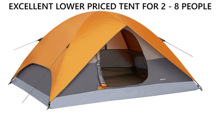 Budget but excellent, tent