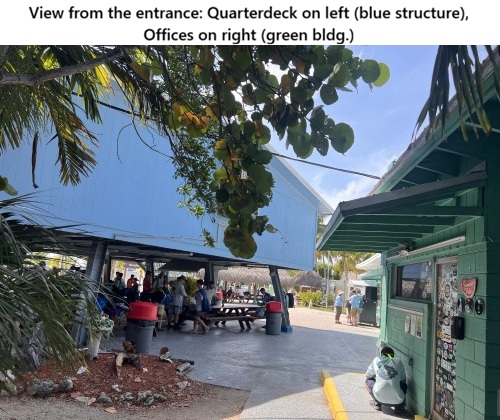 Quarterdeck area